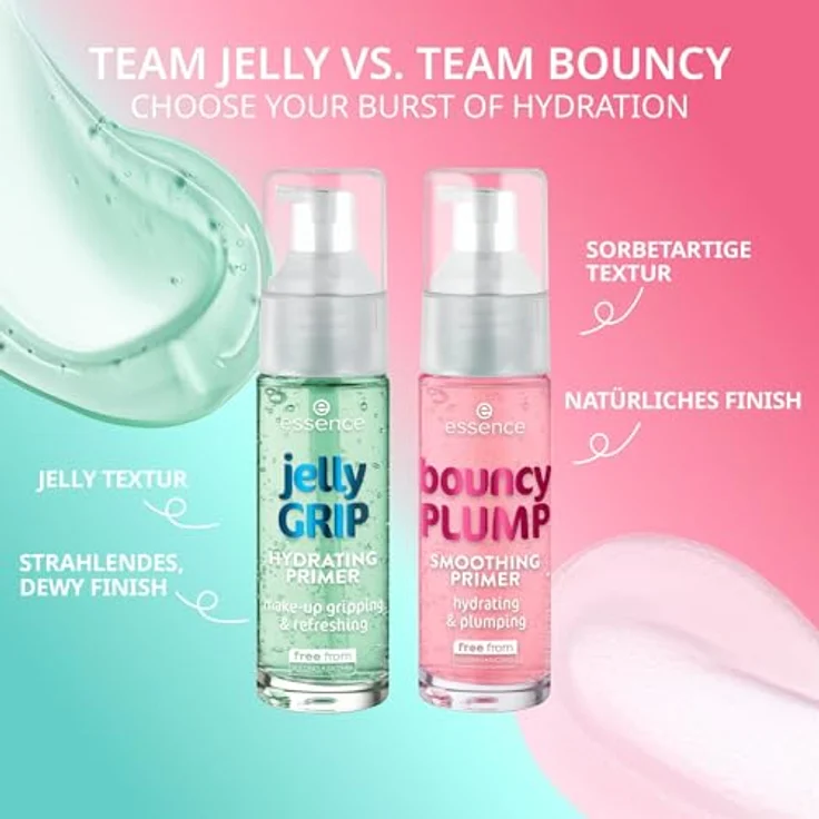 essence bouncy PLUMP, feuchtigkeitsspendender Primer für klare und glatte Haut, 30 ml – Bild 4