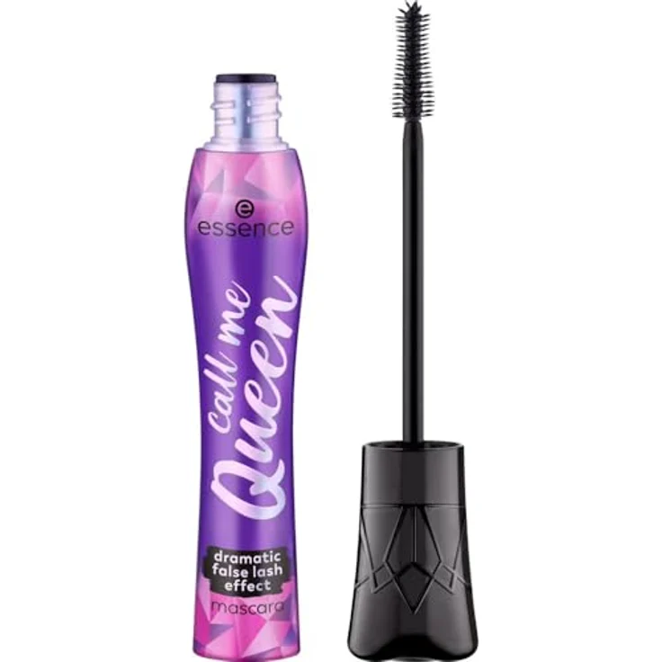 essence cosmetics call me Queen dramatic lash effect mascara, schwarze Wimperntusche, vegan, definierend, volumengebend, 11,5 ml – Bild 1