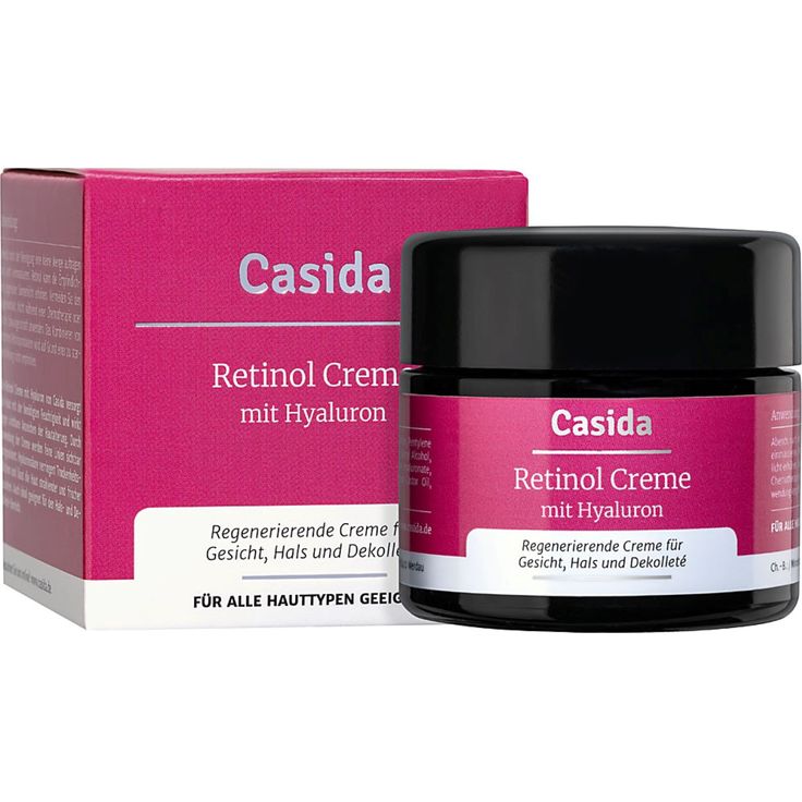 Casida Retinol Creme Mit Hyaluron 50 ml