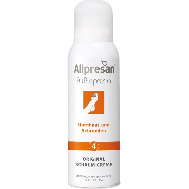 Allpresan - Original Schaum-Creme 4 Hornhaut und Schrunden - 125 ml
