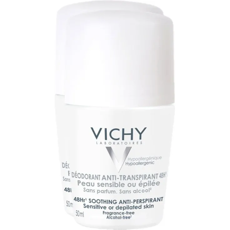 Vichy Deo Roll-on Sensitiv Anti Trans.48h Doppelp. 100 ml
