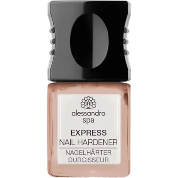 alessandro EXPRESS NAGELHÄRTER PEANUT - 2in1 Nagellack & Nagelhärter - 10ml