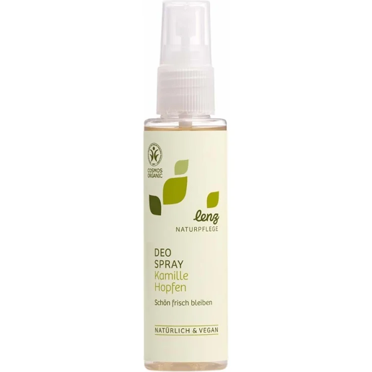 Lenz Deo Spray Kamille Hopfen, 75ml mit verbesserter Rezeptur in Pumpflasche