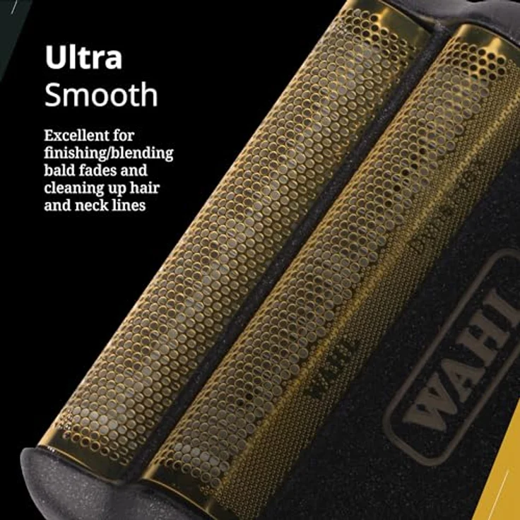 Wahl Professional 5-Stern-Serie Finale Folie und Cutter Bar Montage #7043, hypoallergen für supernahe und stoßfreie Rasur, schwarz – Bild 4