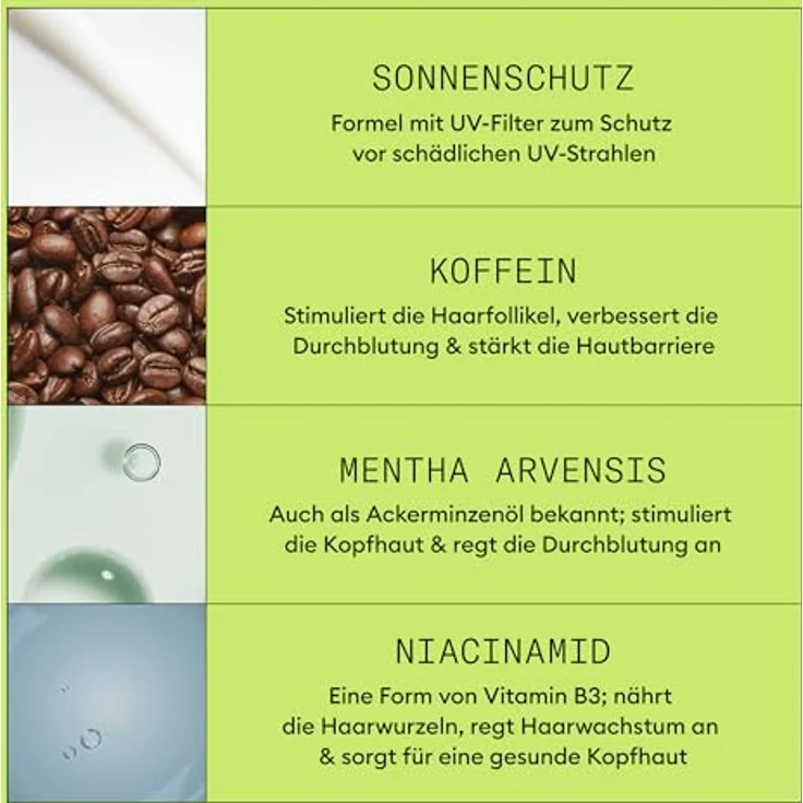 NIOXIN Scalp + Hair System 2 Hair Thickening Treatment – Niacinamid Serum für unbehandeltes, sichtbar dünner werdendes Haar – mit Biotin & Koffein (100 ml) – Bild 5