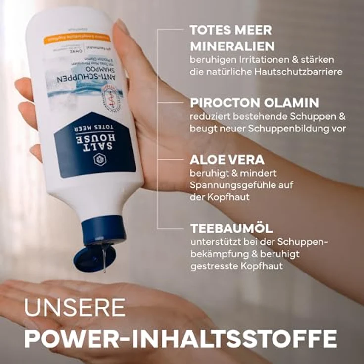 Salthouse Totes Meer Shampoo Anti-Schuppen 250 ml – Bild 3