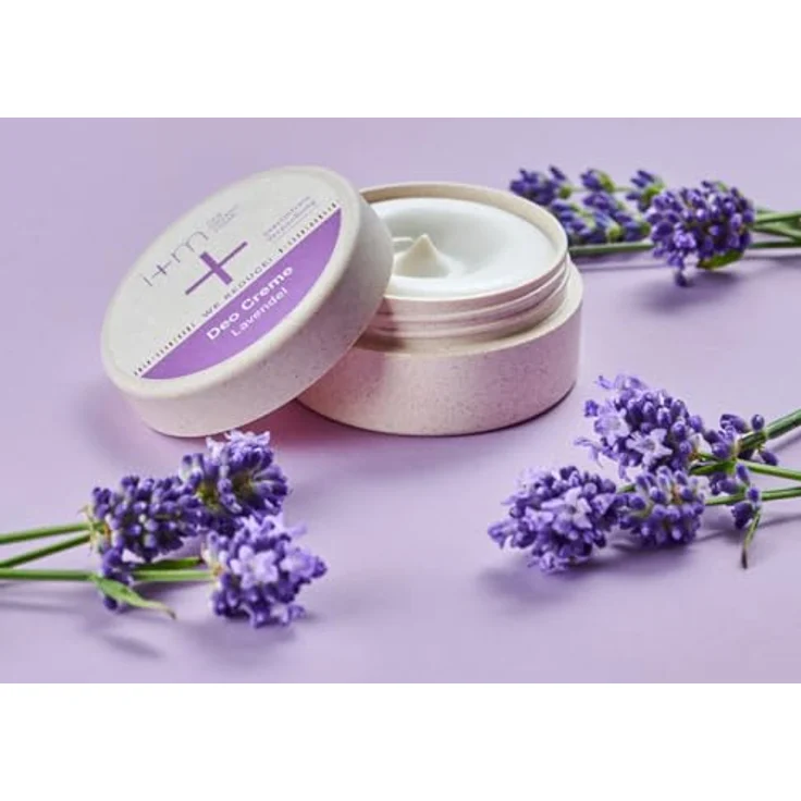 i+m Deo Creme Lavendel 30ml, Bio Deocreme ohne Aluminium, 24h-Schutz, vegan, für empfindliche Haut – Bild 2
