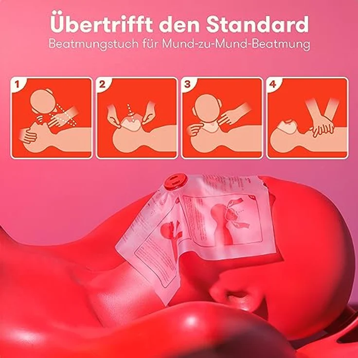 PURAHELP KFZ Nachfüllset DIN 13164 nach aktueller Norm 2025 (StVO konform) - Inkl. Beatmungstuch - Erste Hilfe Set Auto Verbandskasten Auto 2025 – Bild 4