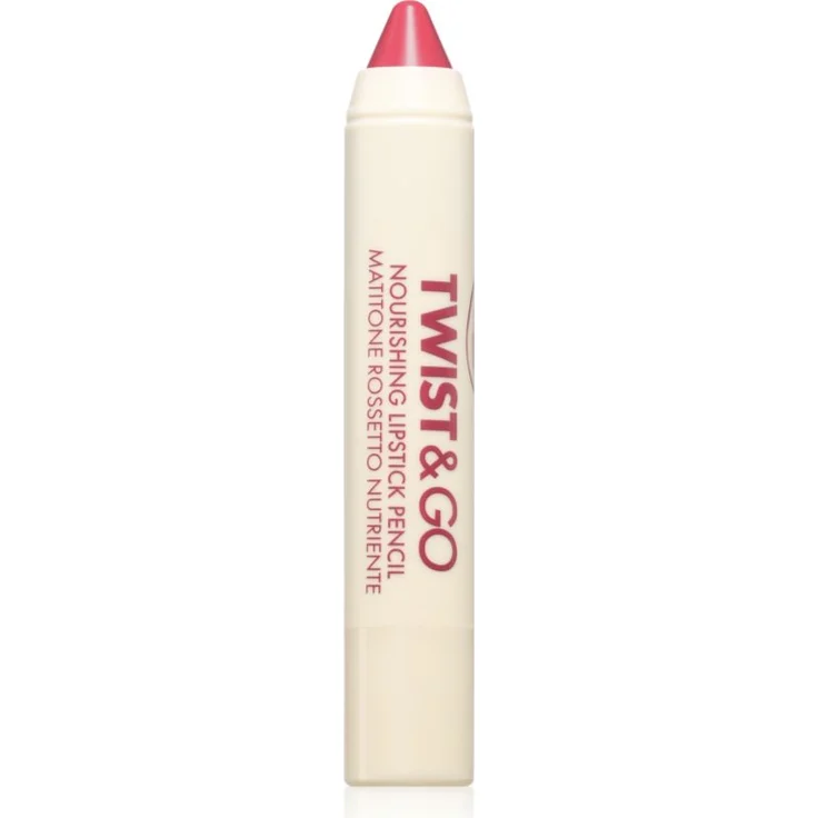 puroBIO Cosmetics Twist&Go, pflegender Lippenstift in Indian Pink, 2.9 g mit cremiger Textur und veganer Formel – Bild 1