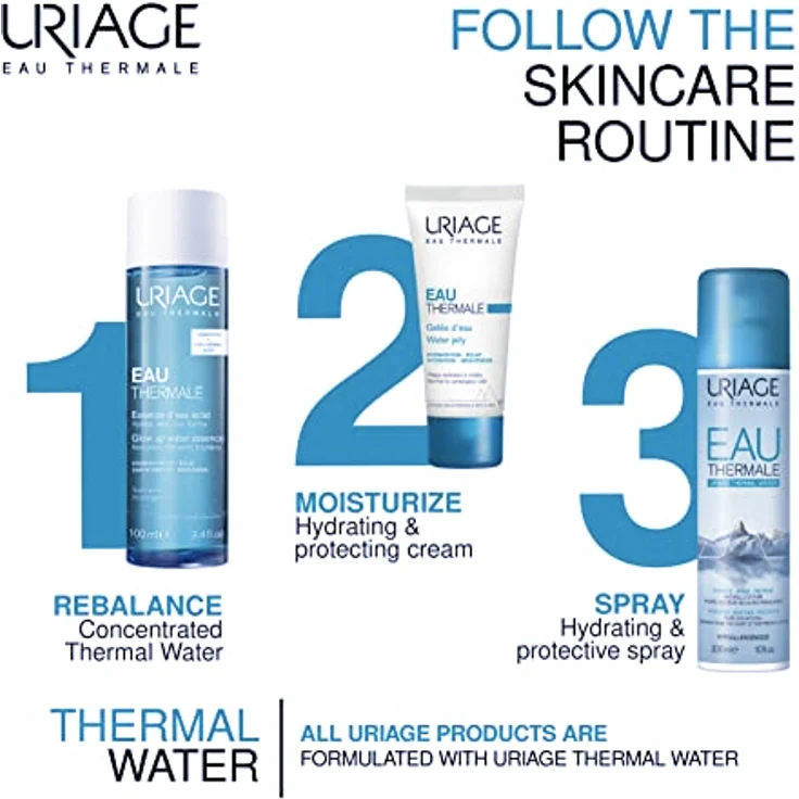 Uriage Wasser Eau Thermale Essence D'Eau Éclat 100 ml, für Damen und Herren empfohlen – Bild 6
