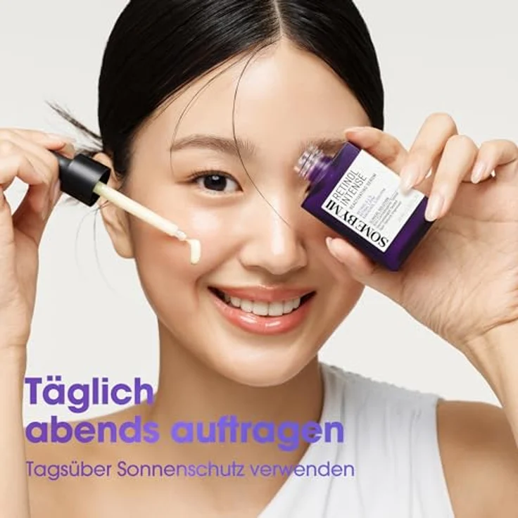 Some By Mi Retinol Intense Reactivating Serum, Anti-Aging Gesichtsserum für empfindliche Haut, 50 ml, hypoallergen und vegan – Bild 6