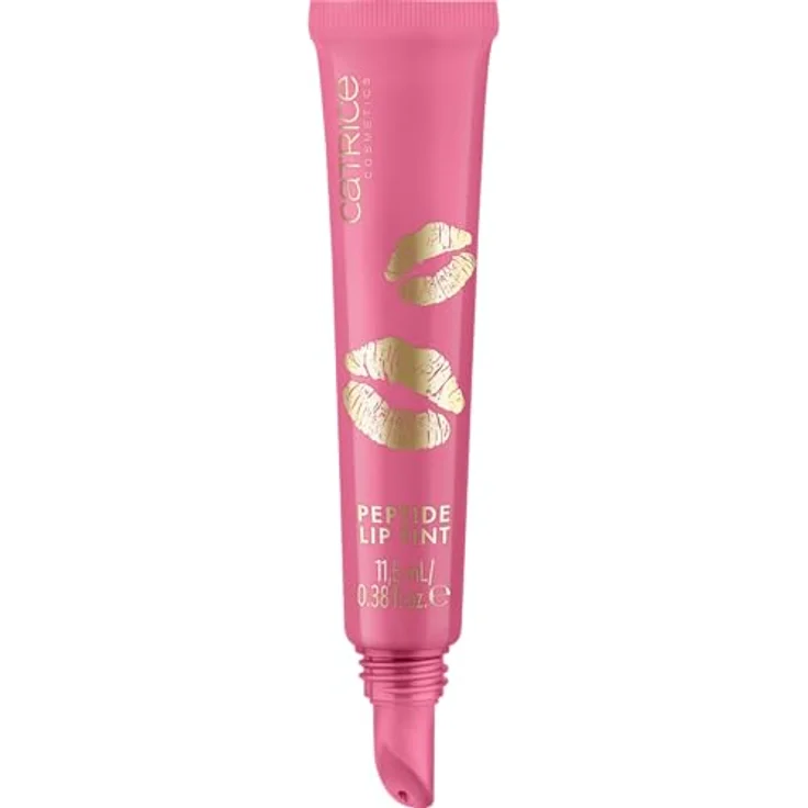 Catrice KISS & GLOW Peptide Lip Tint, Lipgloss, Nr. C01, Pink, volumengebend, glänzend, vegan, ohne Parabene, ohne Mikroplastikpartikel, Nanopartikel frei, 1er Pack (11.5ml) – Bild 2