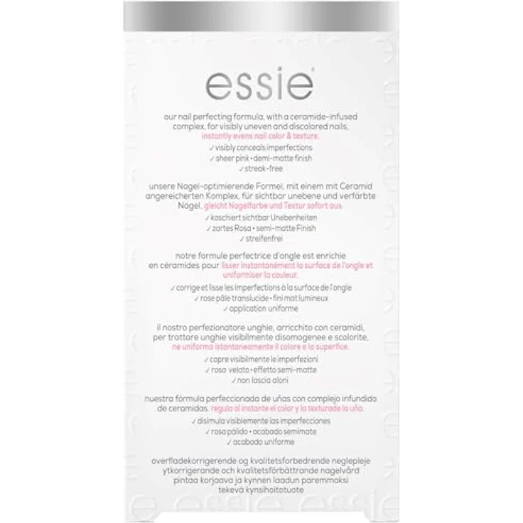 essie good as new Nail Perfector, SOS Repair zur Stärkung und Optimierung der Nageltextur und -Farbe, mit Ceramiden angereichert, 13,5 ml – Bild 3