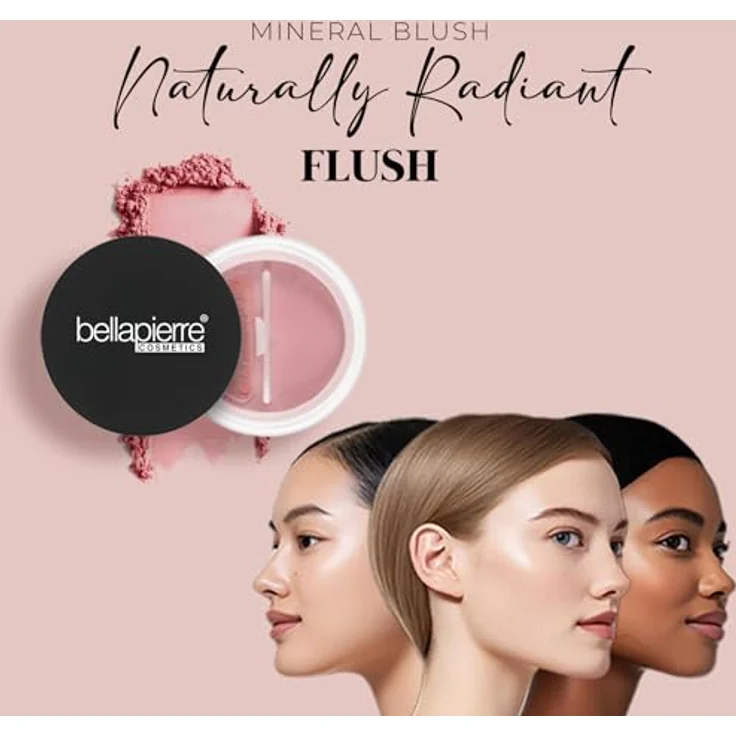 Bellápierre Cosmetics Teint Loose Mineral Blush, mineralhaltiges Rouge, 4 g – Bild 2