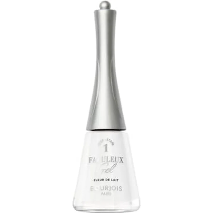 Bourjois Fabelhafter Gel-Nagellack 95 Fleur de Milch, Jellygloss Textur, langanhaltendes glänzendes Finish, vegane Formel, 9 ml