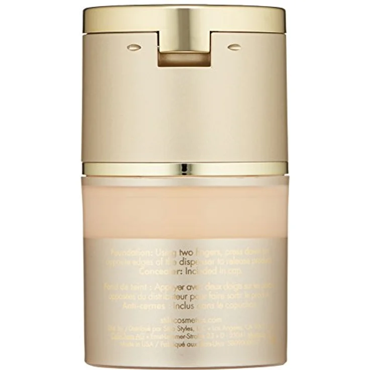Stila Cosmetics Stay All Day Foundation & Concealer, 30 ml, mit hoher Deckkraft, Farbton Bare 1 – Bild 4