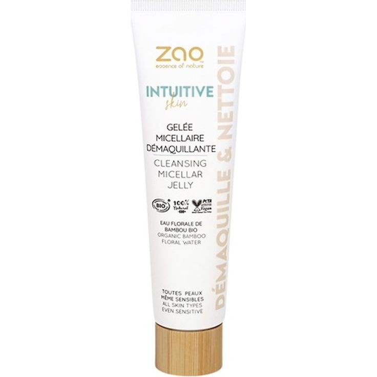 Zao Cleansing Micellar Jelly, Reinigungsgel für alle Hauttypen, 100 ml, feuchtigkeitsspendend und revitalisierend