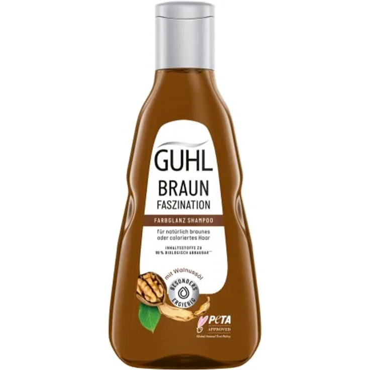 Guhl Braun Faszination Shampoo - Inhalt: 250 ml - Haartyp: brünett, braun