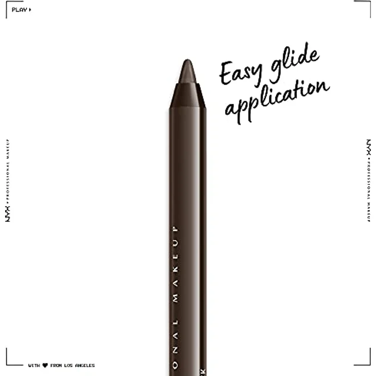 NYX Professional Makeup Epic Wear Eyeliner, hochpigmentierter Kajalstift in Deepest Brown, 1,21 g mit bis zu 36 Stunden Haltbarkeit – Bild 4