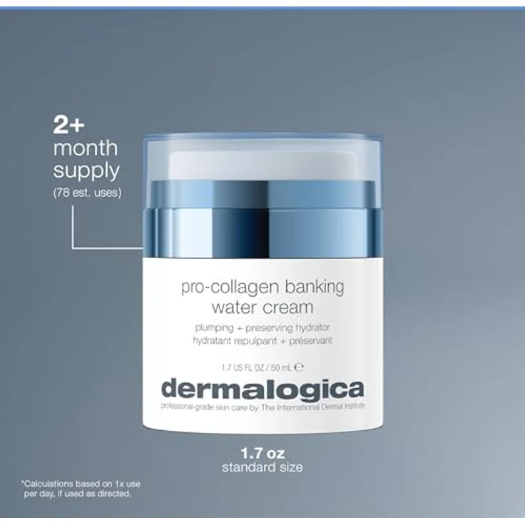 Dermalogica Daily Skin Health Pro-Collagen Banking Water Cream, ultraleichte Feuchtigkeitscreme mit Water-Burst-Technologie, 50 ml – Bild 7
