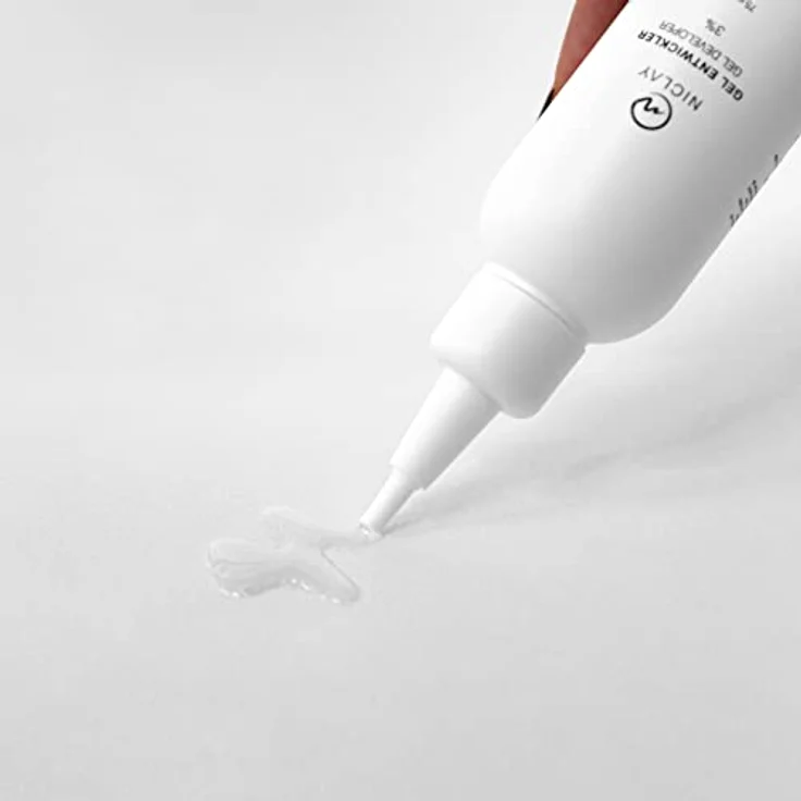 NICLAY Gel Entwickler 3% für Augenbrauen- & Wimpernfarben, intensives Ergebnis für Lashes & Brauen, tierversuchsfrei & vegan, 75ml – Bild 2