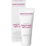 Santaverde Sleep & Repair, Nachtcreme zur Hautregeneration mit Mariendistelöl und Aprikosenkernöl, 30ml