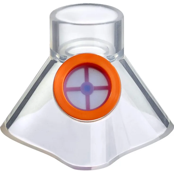 WEPA APONORM Inhalator, Silikon-Maske Gr.S, orange, 1 Stück