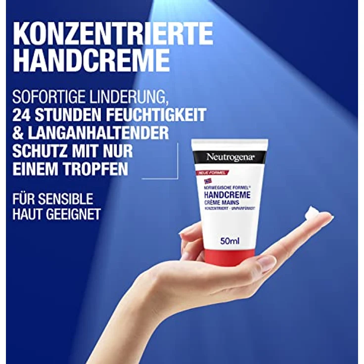 Neutrogena Handcreme, unparfümiert, 50 ml – Bild 2