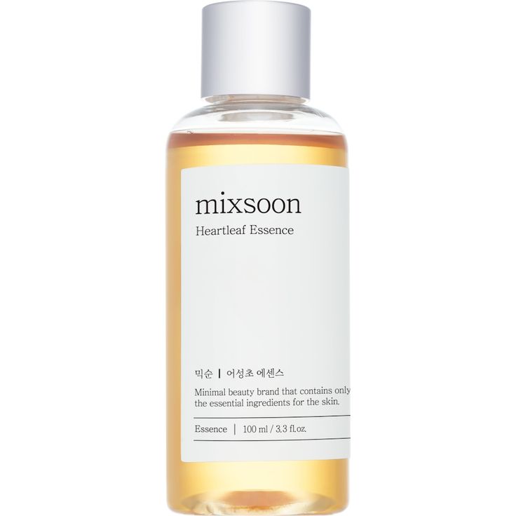 mixsoon HEARTLEAF ESSENCE 100 Feuchtigkeitsserum, 100 ml - beruhigende Formel für alle Hauttypen