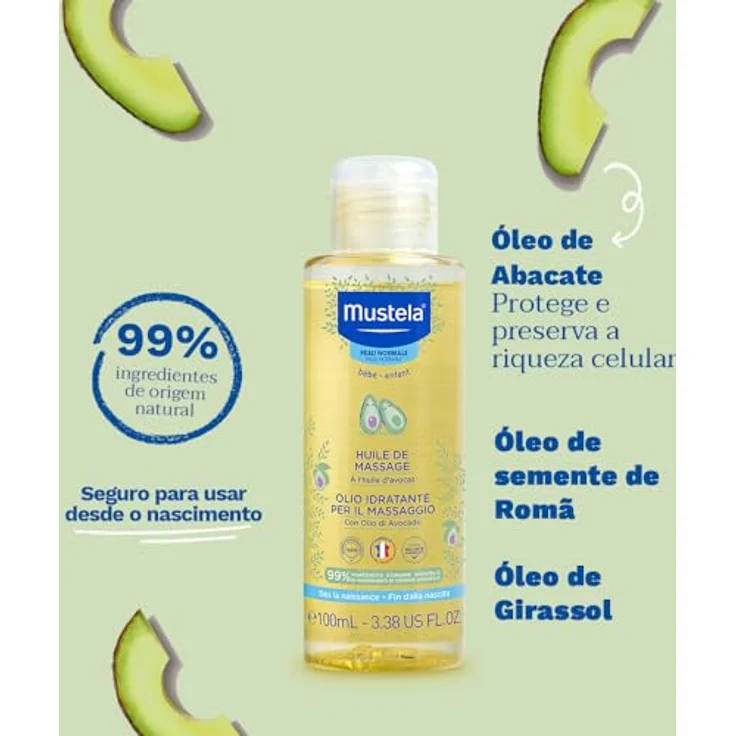 Mustela Bebe Massage Oil 100 ml – Bild 5