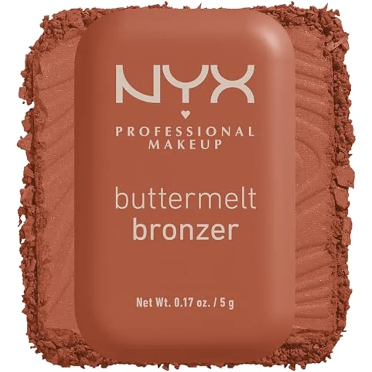 NYX Professional Makeup Buttermelt Bronzer, cremiger Bronzer für einen sonnengeküssten Teint, 5 g – Bild 1