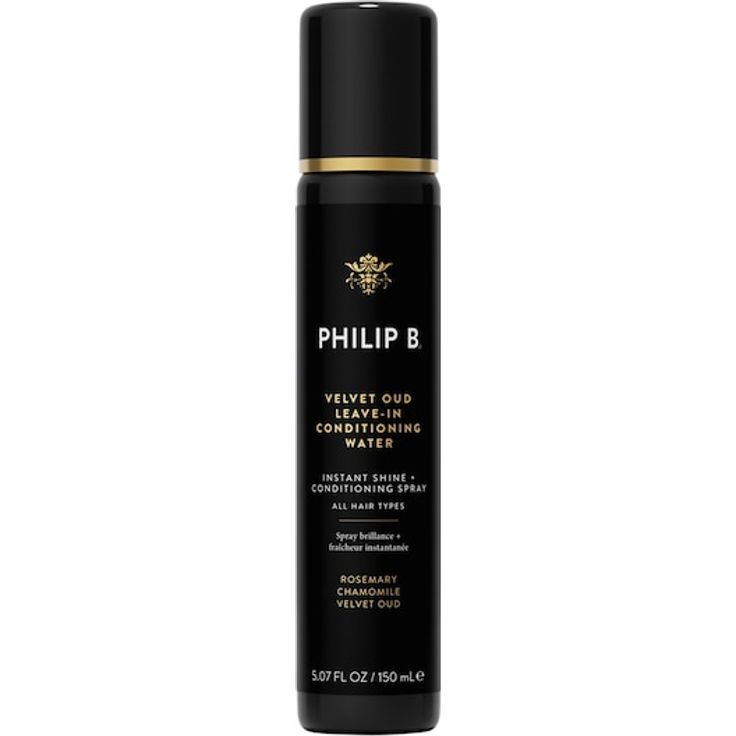 Philip B Velvet Oud Leave-In-Conditioner, revitalisierendes Spray für Damen, 150 ml mit intensiv pflegender Formel
