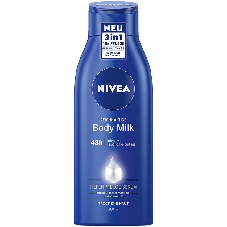 Nivea Body Reichhaltige Milch 400 ml – Bild 1