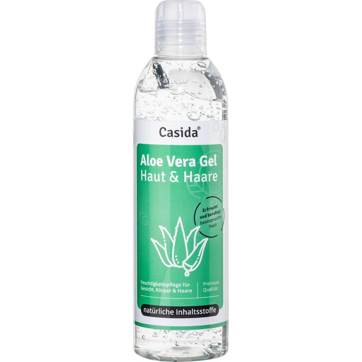 Casida Aloe Vera Gel 99% Pur Haut Und Haare 200 ml