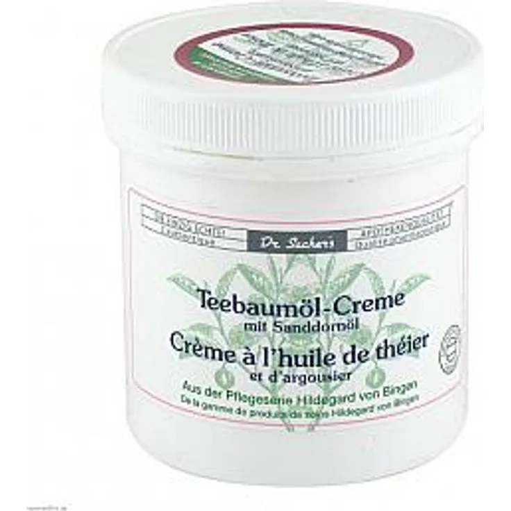 Teebaum Öl Creme Mit Sanddornöl 250 ml 