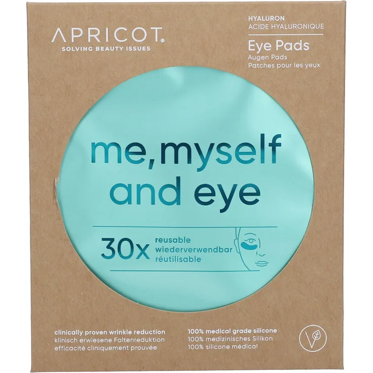 APRICOT Augen Pads mit Hyaluron me myself+eye 2 St.