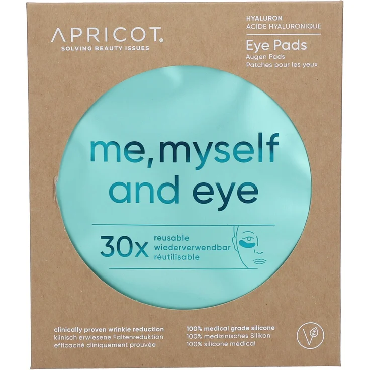 APRICOT Augen Pads mit Hyaluron me myself+eye 2 St. – Bild 1
