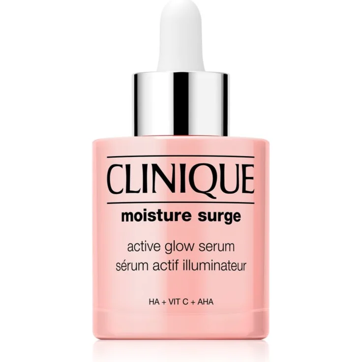 Clinique Moisture Surge™ Glow Serum, regenerierendes Gesichtsserum mit Hyaluronsäure und Aloe Vera, 30 ml – Bild 1