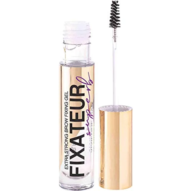 Vivienne Sabo Fixateur Superb Augenbrauen Fixiergel, unsichtbar und langanhaltend mit präzisem Mini-Pinsel, farblos, 5 ml