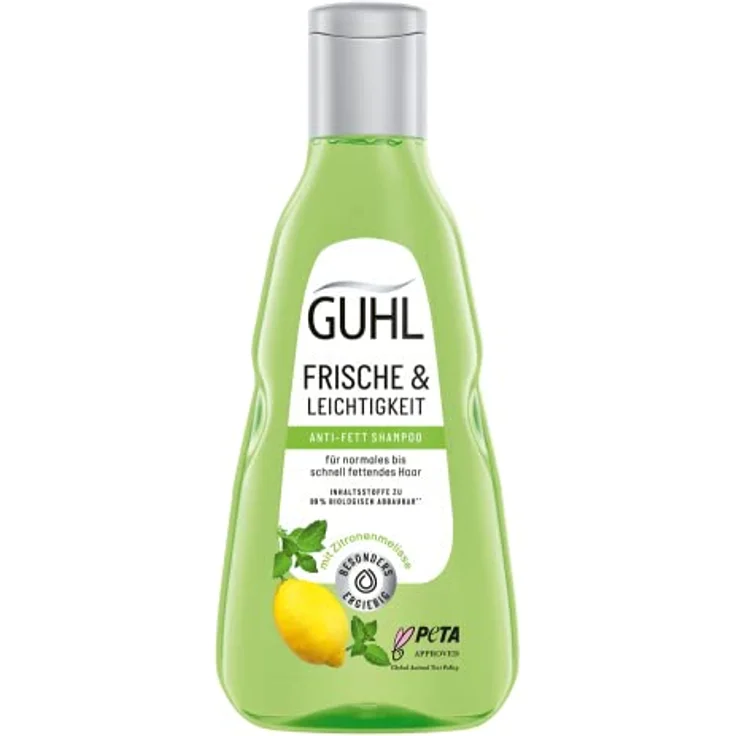 Guhl Frische & Leichtigkeit Anti-Fett Shampoo - Inhalt: 250 ml - Haartyp: fettig, normal – Bild 1