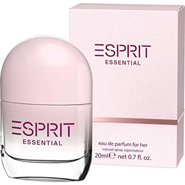ESPRIT Damen Parfüm essential EdP 20ml mit Bergamotte, Heliotrop & Moschus - Verführerischer Duft