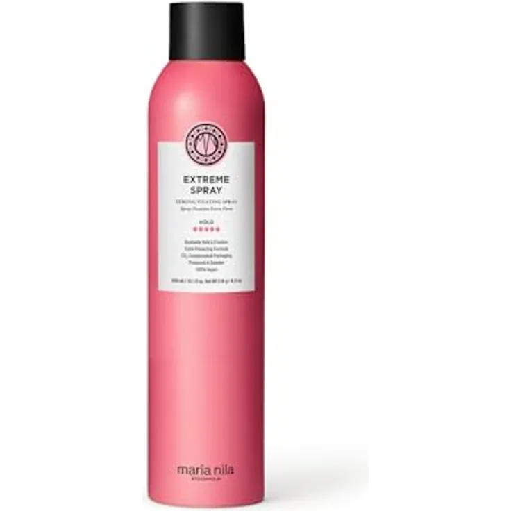 Maria Nila Extreme Spray, 300 ml, 5/5 Halt, schützt die Haarfarbe mit Antioxidantien, 100 % vegan, ohne Sulfate/Parabene
