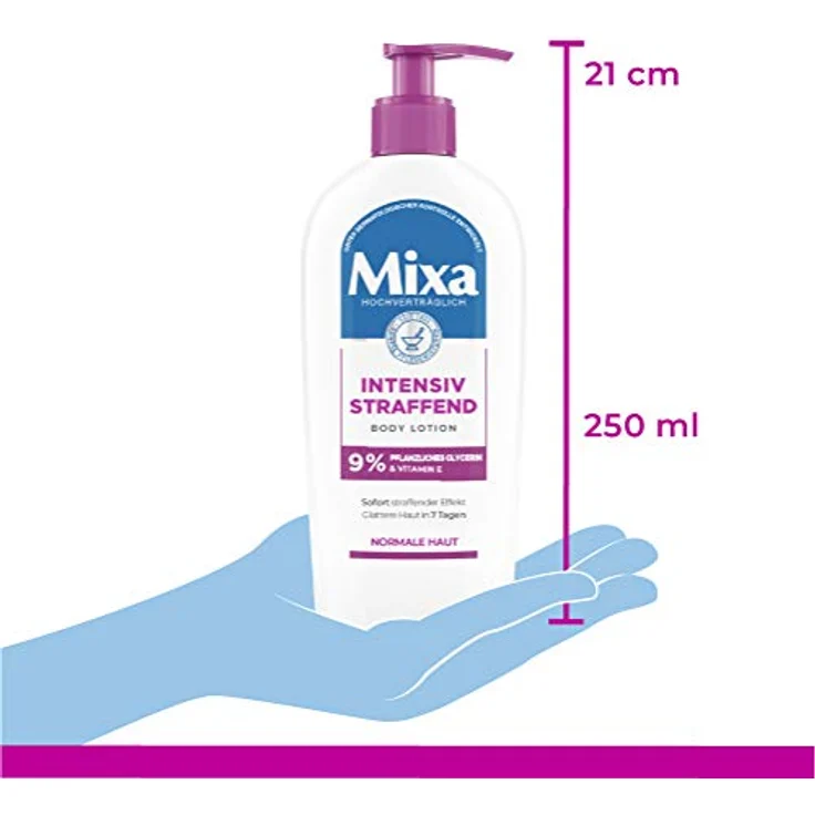 Mixa Intensiv Straffend Body Lotion, für normale Haut, 250 ml – Bild 3