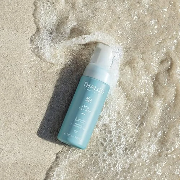 THALGO Éveil à la Mer Meeres-Reinigungsschaum 150ml Aloe-Vera-Pulver reinigt sanft und intensiv (150ml / VT22011) – Bild 6