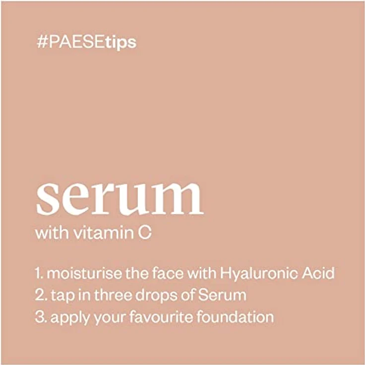 Paese Serum Vitamin C 10%, regenerierendes Gesichtsserum mit 10% Vitamin C, 15 ml – Bild 4