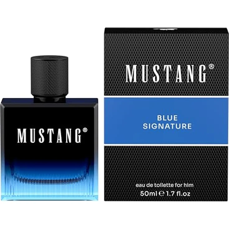 Mustang Signature for him, Parfüm Herren 50ml, holzig-aromatisches Eau de Toilette mit Ananas, Kaschmirholz, Moschus & Patchouli – Bild 4