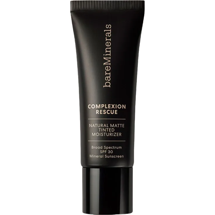 bareMinerals Complexion Rescue Natural Matte Tinted Moisturizer SPF30, 35ml, 8.5 Terra, feuchtigkeitsspendende BB Cream mit mineralischem UV-Schutz