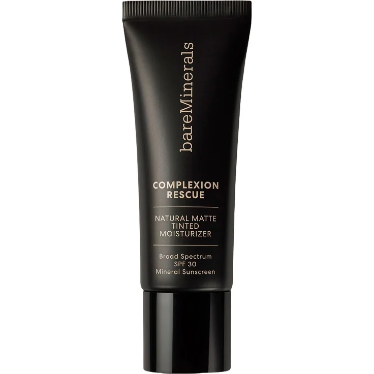 bareMinerals Complexion Rescue Natural Matte Tinted Moisturizer SPF30, 35ml, 8.5 Terra, feuchtigkeitsspendende BB Cream mit mineralischem UV-Schutz