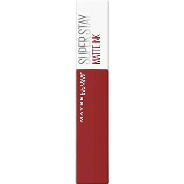 Maybelline New York Super Stay Matte Ink Hustler (Rot), 16h Halt, Vegane Formel, 5ml