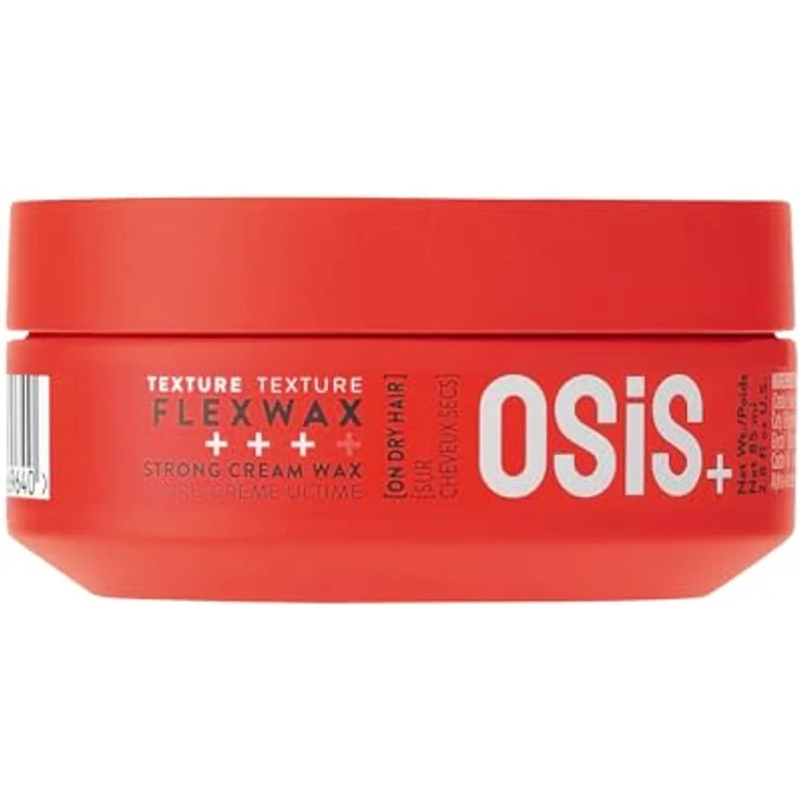 Schwarzkopf Professional OSiS Flexwax Haarstyling Wachs, Umformbare Creme, Natürlicher Glanz, Starker Halt, 85 ml – Bild 1